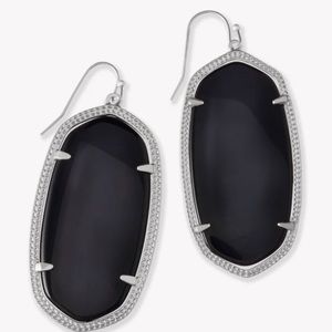 Kendra Scott Black and Silver Danielle